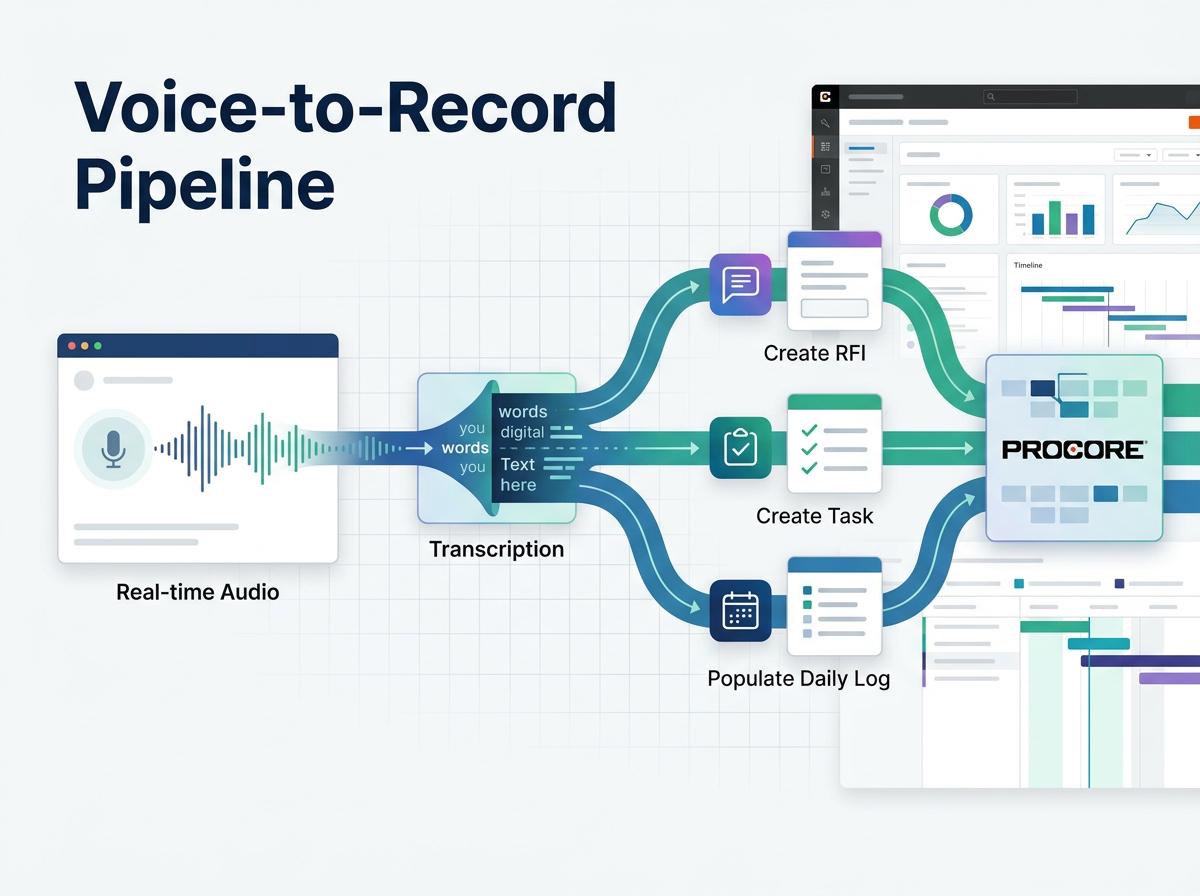 Voice-to-Record Pipeline